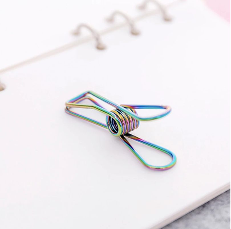 Holographic Paper Clips