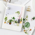 House Plant Paper Stickers