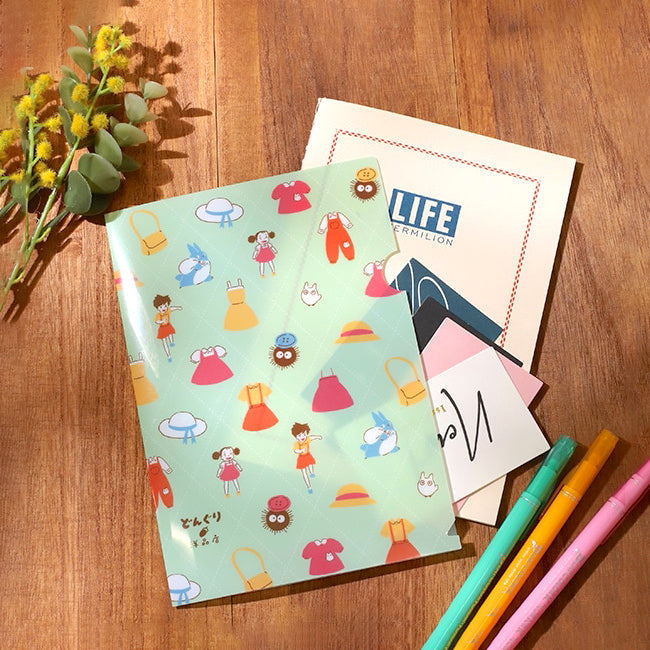 My Neighbor Totoro Clear Folder - Acorn Clothing Store