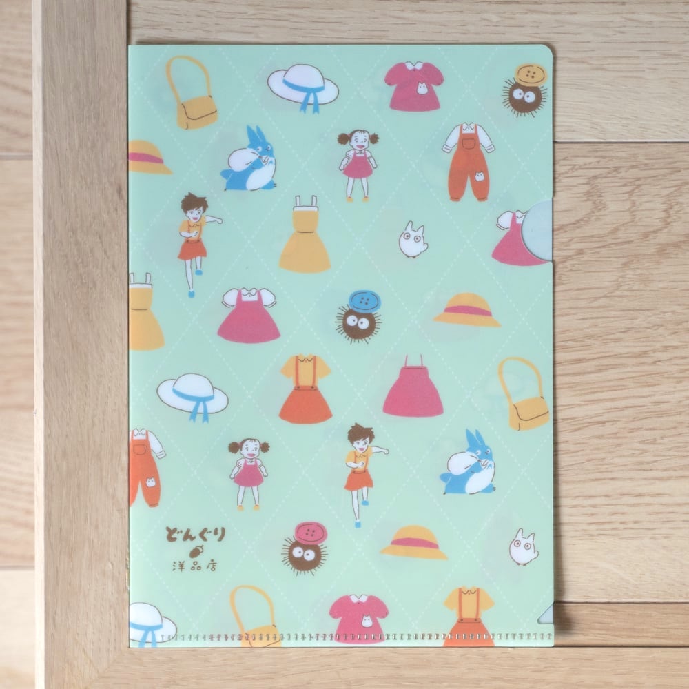 My Neighbor Totoro Clear Folder - Acorn Clothing Store