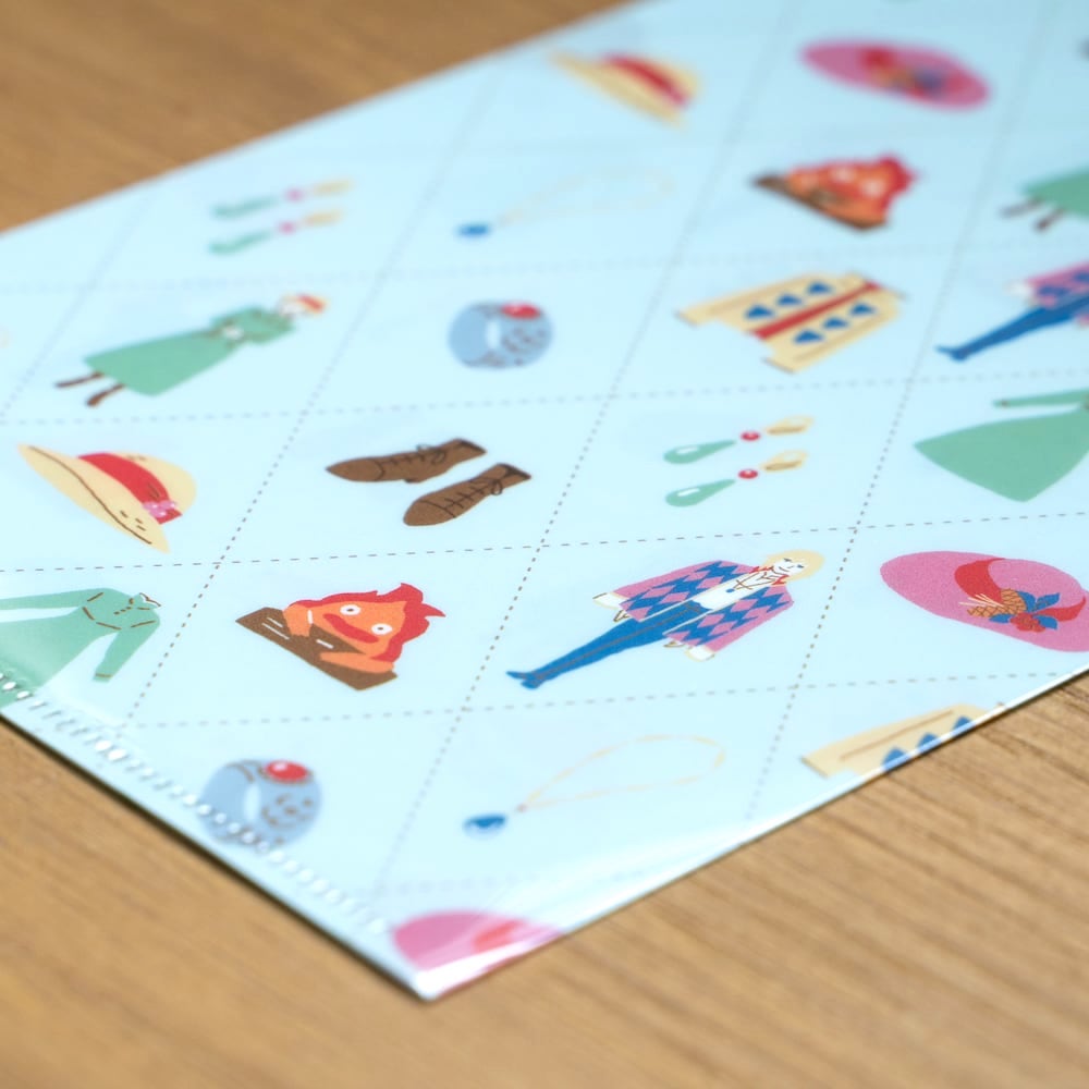 Howl's Moving Castle Clear Folder - Salon HATTER'S
