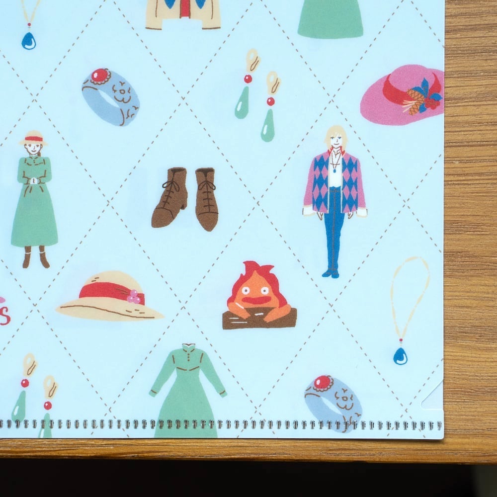 Howl's Moving Castle Clear Folder - Salon HATTER'S