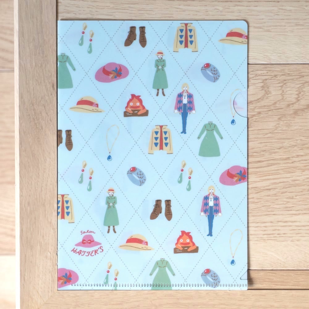 Howl's Moving Castle Clear Folder - Salon HATTER'S