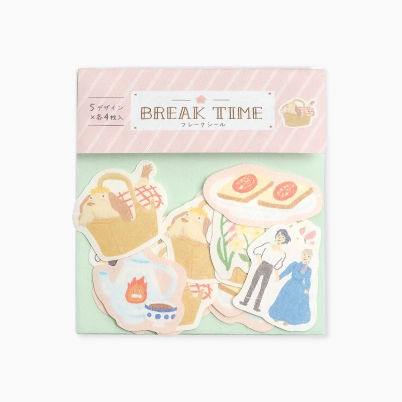 Howl's Moving Castle Stickers - Flowers
