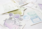 Hydrangea Garden Stamp