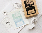 Hydrangea Garden Stamp