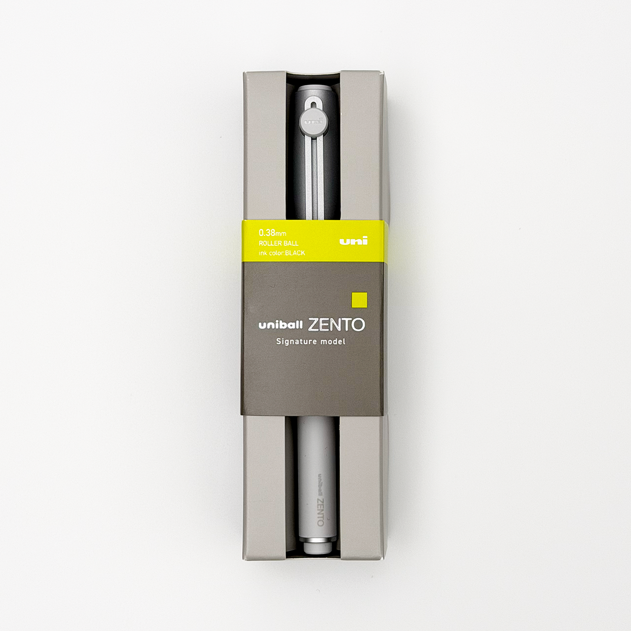 uni-ball ZENTO Signature Model Water Based Ballpoint Pen