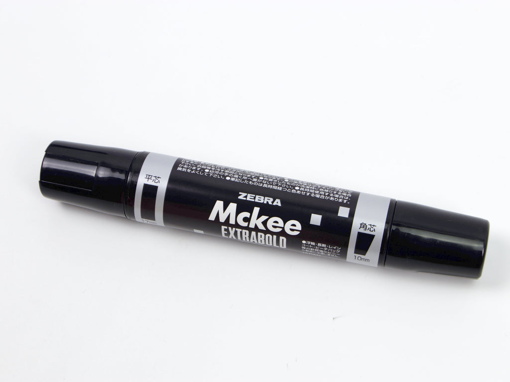 Zebra McKee Extra Thick Permanent Marker