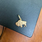 Bison Brass Charm for Traveler's Notebook
