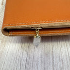 Good Witch Clear Quartz Crystal Planner Charm