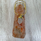 Good Witch Clear Quartz Crystal Planner Charm