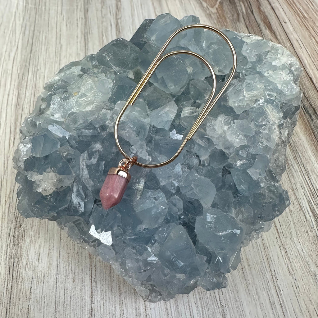 Good Witch Rhodonite Planner Charm
