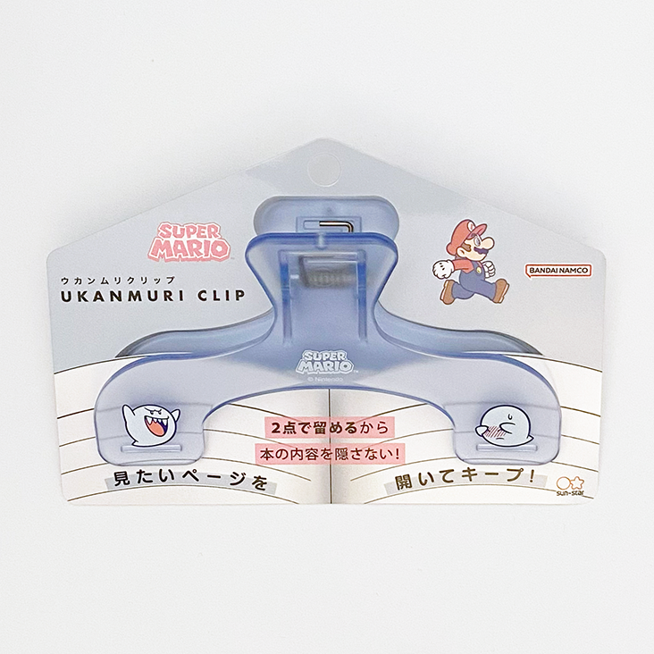 Super Mario Ukanmuri Book Clip (Sun-Star Stationery) [Limited]