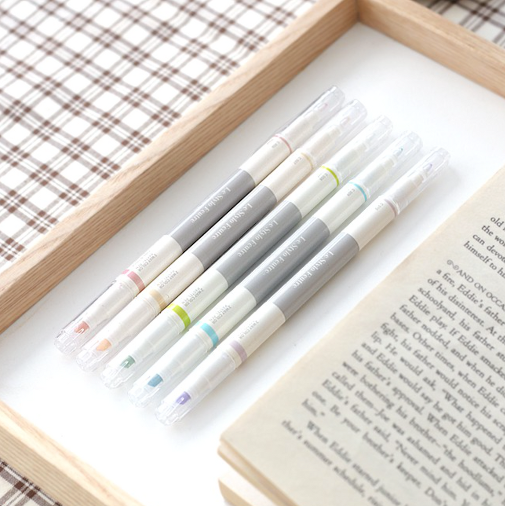 Iconic 2 Way Marker Pen Set - Pastel