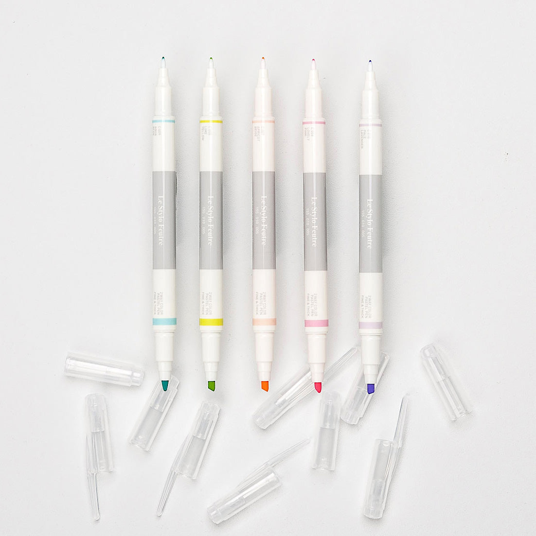 Iconic 2 Way Marker Pen Set - Pastel