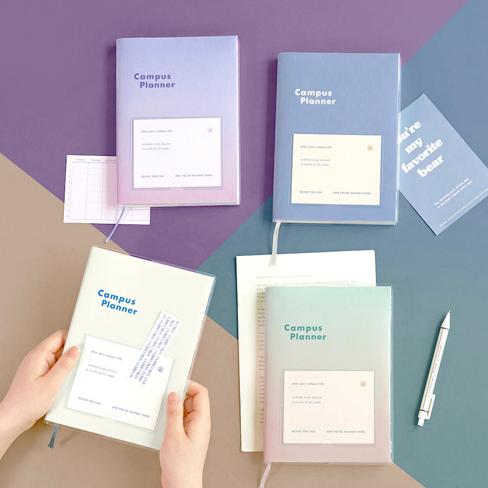 Iconic Campus Study Planner - Undated