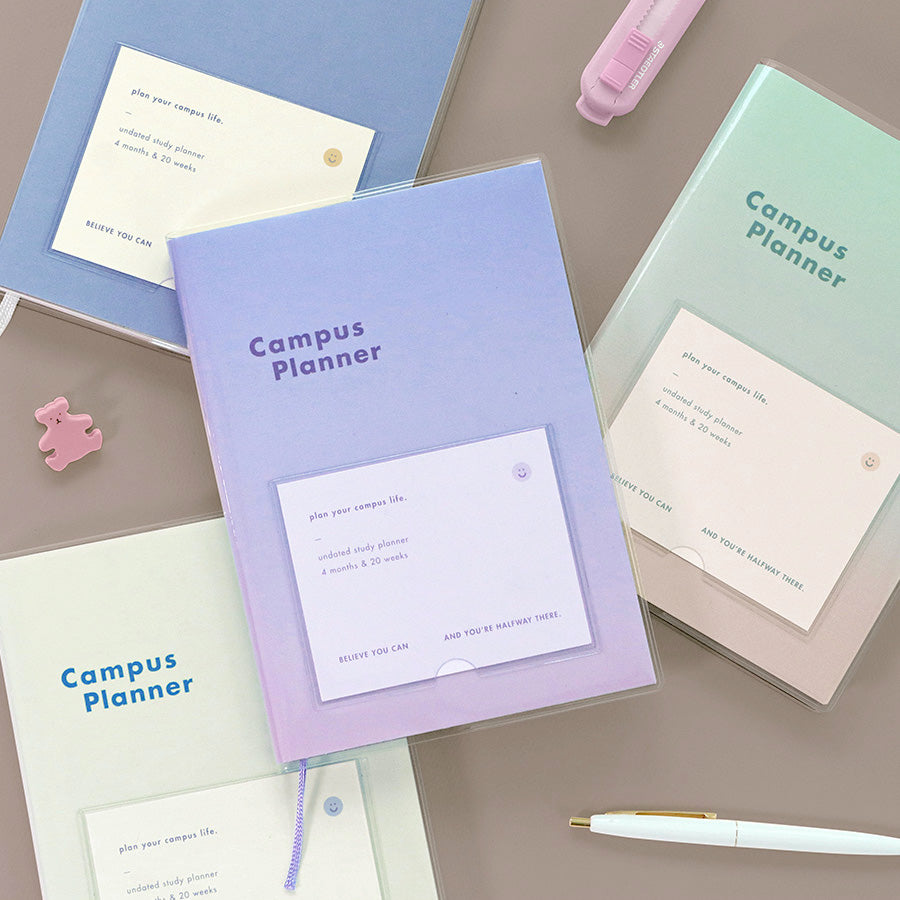 Iconic Campus Study Planner - Undated