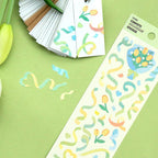 Iconic Confetti Hologram Stickers