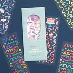 Iconic Confetti Hologram Stickers