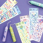 Iconic Confetti Hologram Stickers
