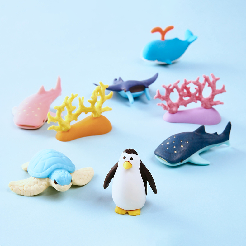 Iwako Eraser Set - Aquarium