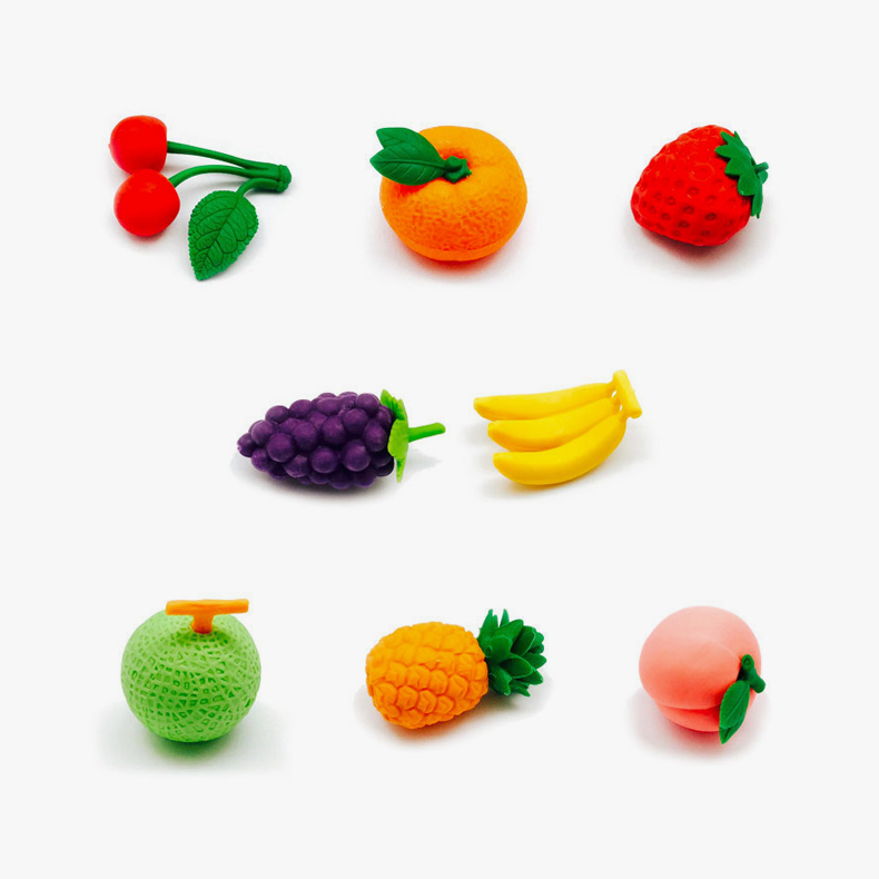 Iwako Eraser Set - Fruits
