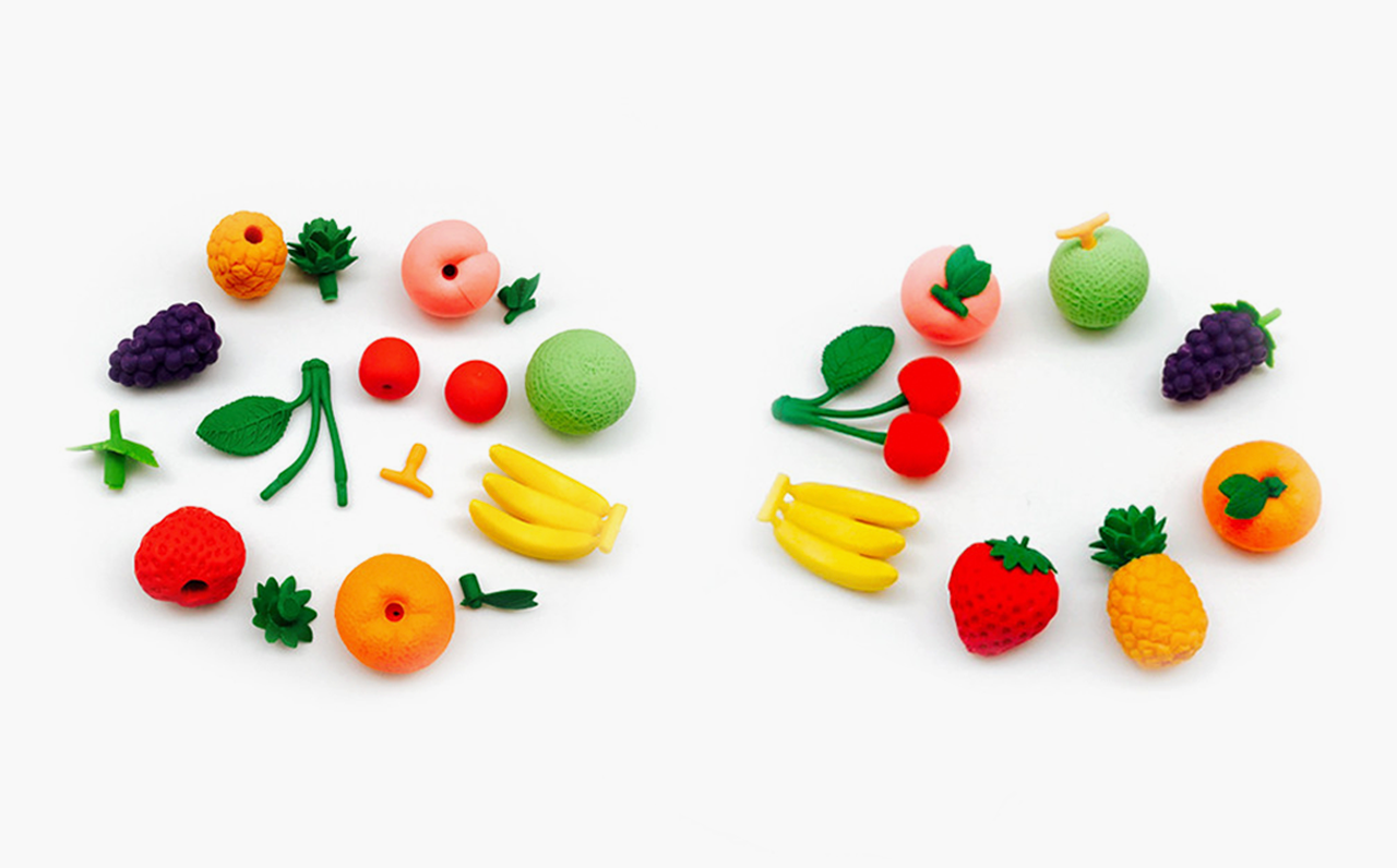 Iwako Eraser Set - Fruits