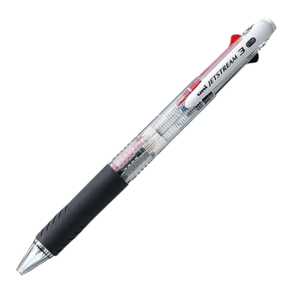 Uni Jetstream 3 Three Ink Multi Color Pen - Clear - 0.38mm