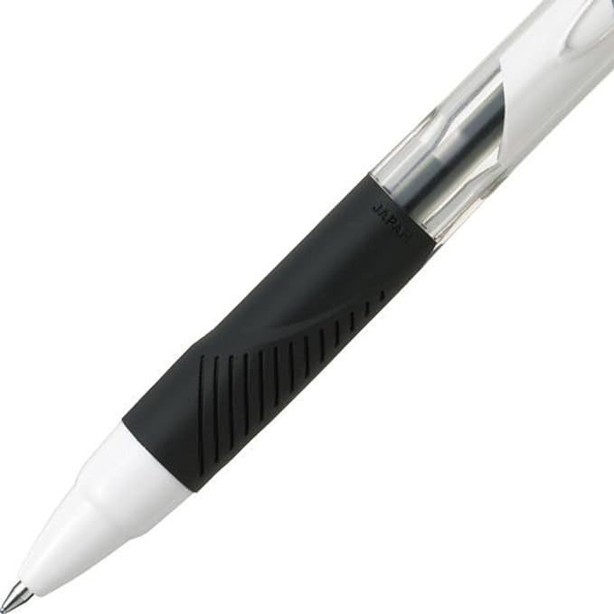 Uni Jetstream Standard Ballpoint Pen - White - Black Ink - 0.5mm