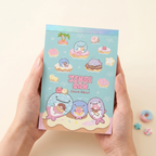 Jinbesan Donut Island Memo Pad - Pastel Friends