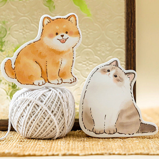 Joyful Animal Pals Sticky Notes