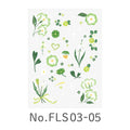 Favluv Sticker - Flower - Green