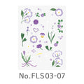 Favluv Sticker - Flower - Purple