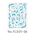 Favluv Sticker - Ribbon - Blue
