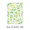 Favluv Sticker - Ribbon - Green