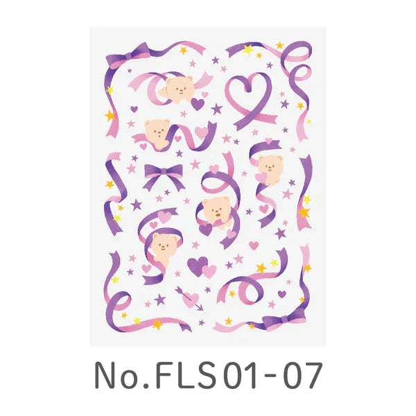Favluv Sticker - Ribbon - Purple