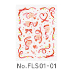 Favluv Sticker - Ribbon - Red