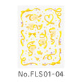 Favluv Sticker - Ribbon - Yellow