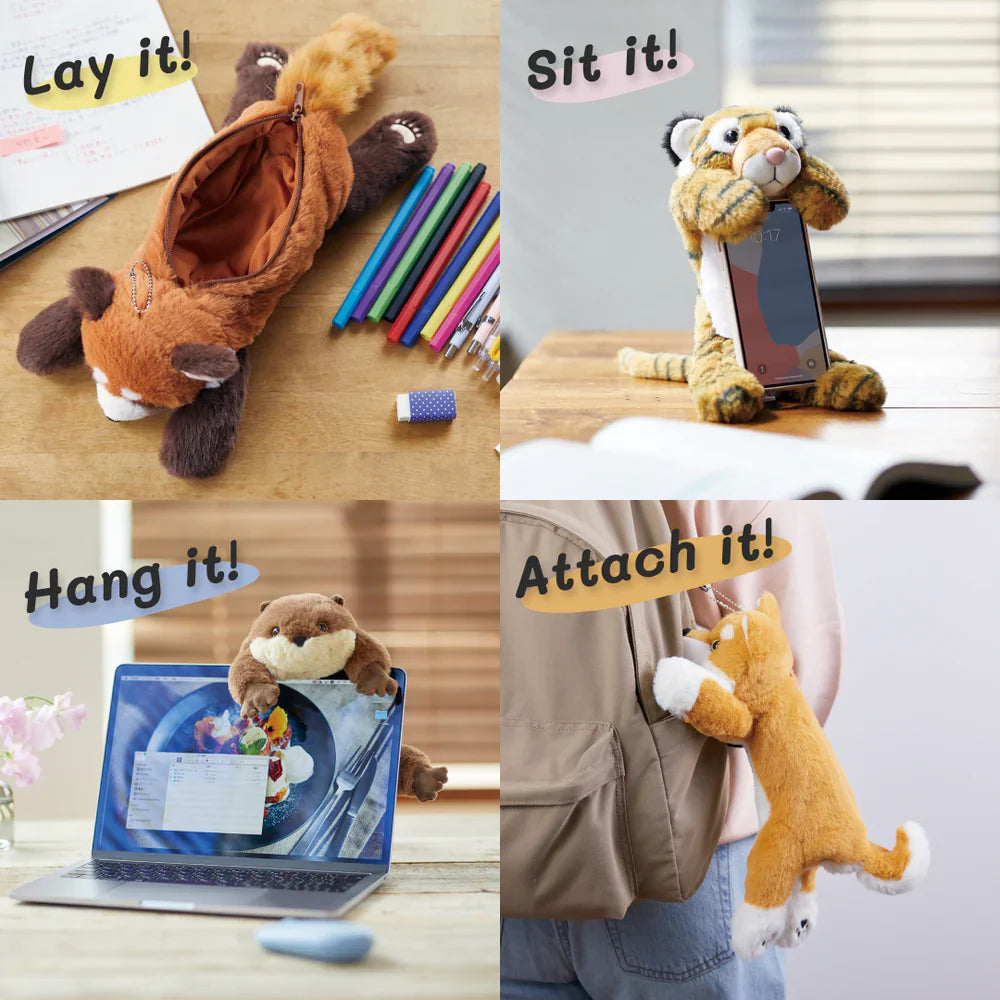 Pouzoo Pen Case - Red Panda