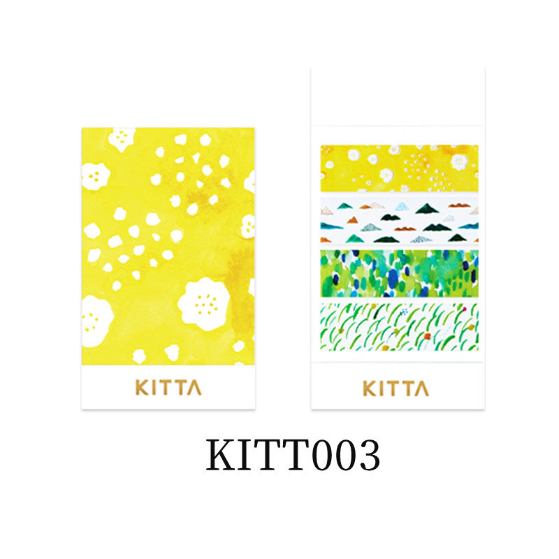 KITTA 클리어 탭 스티커 Toromi·풍경