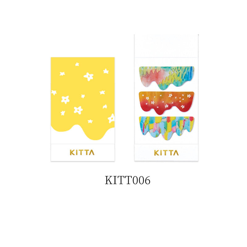 KITTA 클리어 탭 스티커 Toromi·풍경
