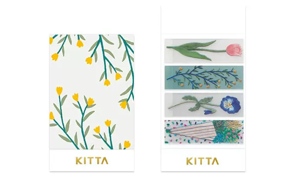 KITTA 클리어 탭 스티커 Toromi·풍경