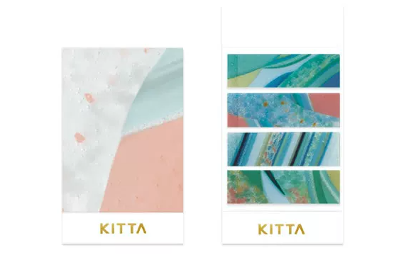 KITTA 클리어 탭 스티커 Toromi·풍경