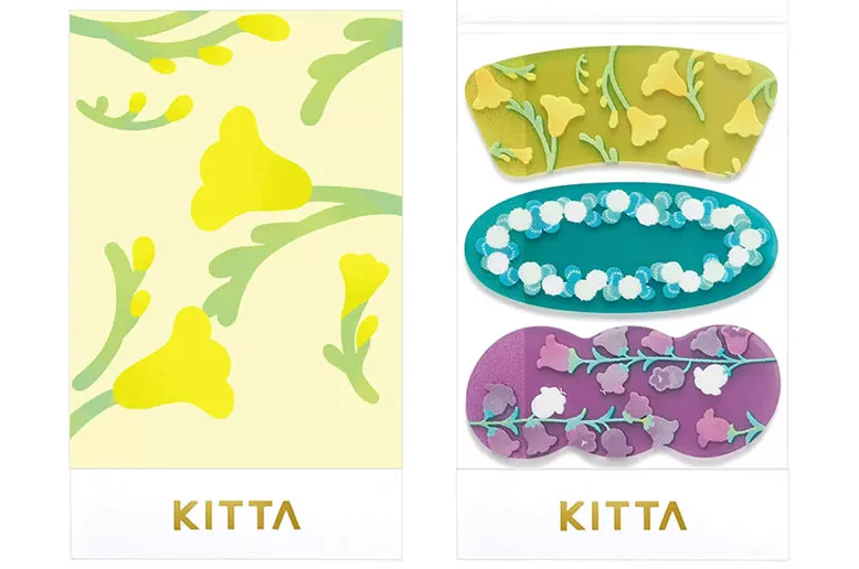 KITTA 클리어 탭 스티커 Toromi·풍경