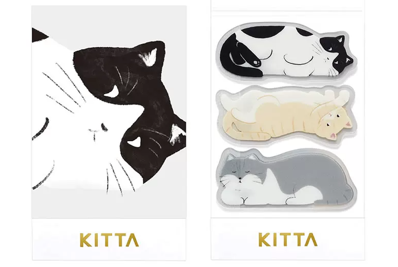 KITTA 클리어 탭 스티커 Toromi·풍경