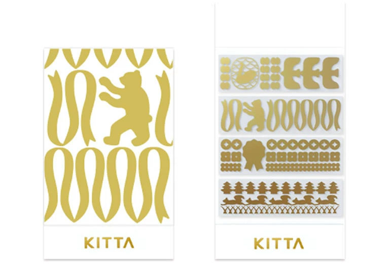 KITTA 클리어 탭 스티커 Toromi·풍경