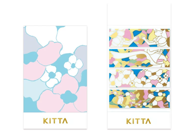 KITTA 클리어 탭 스티커 Toromi·풍경