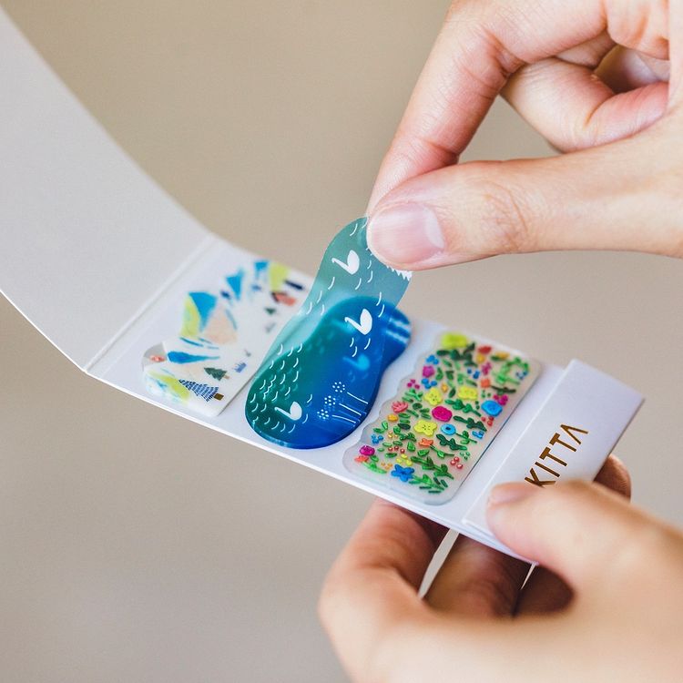 KITTA Clear Tab Stickers - Toromi & Scenery
