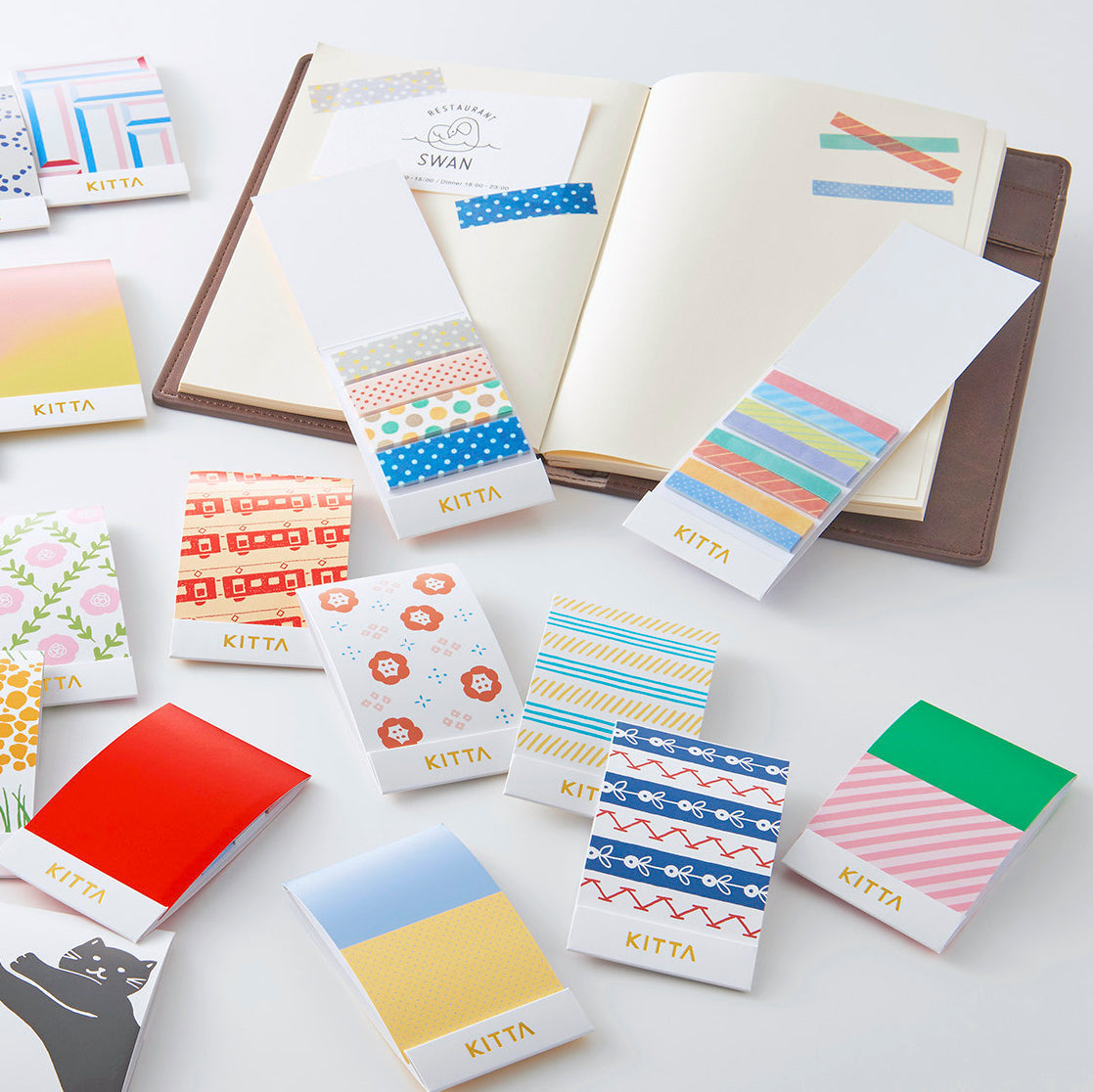 KITTA Slim Tab Stickers - Mix 1