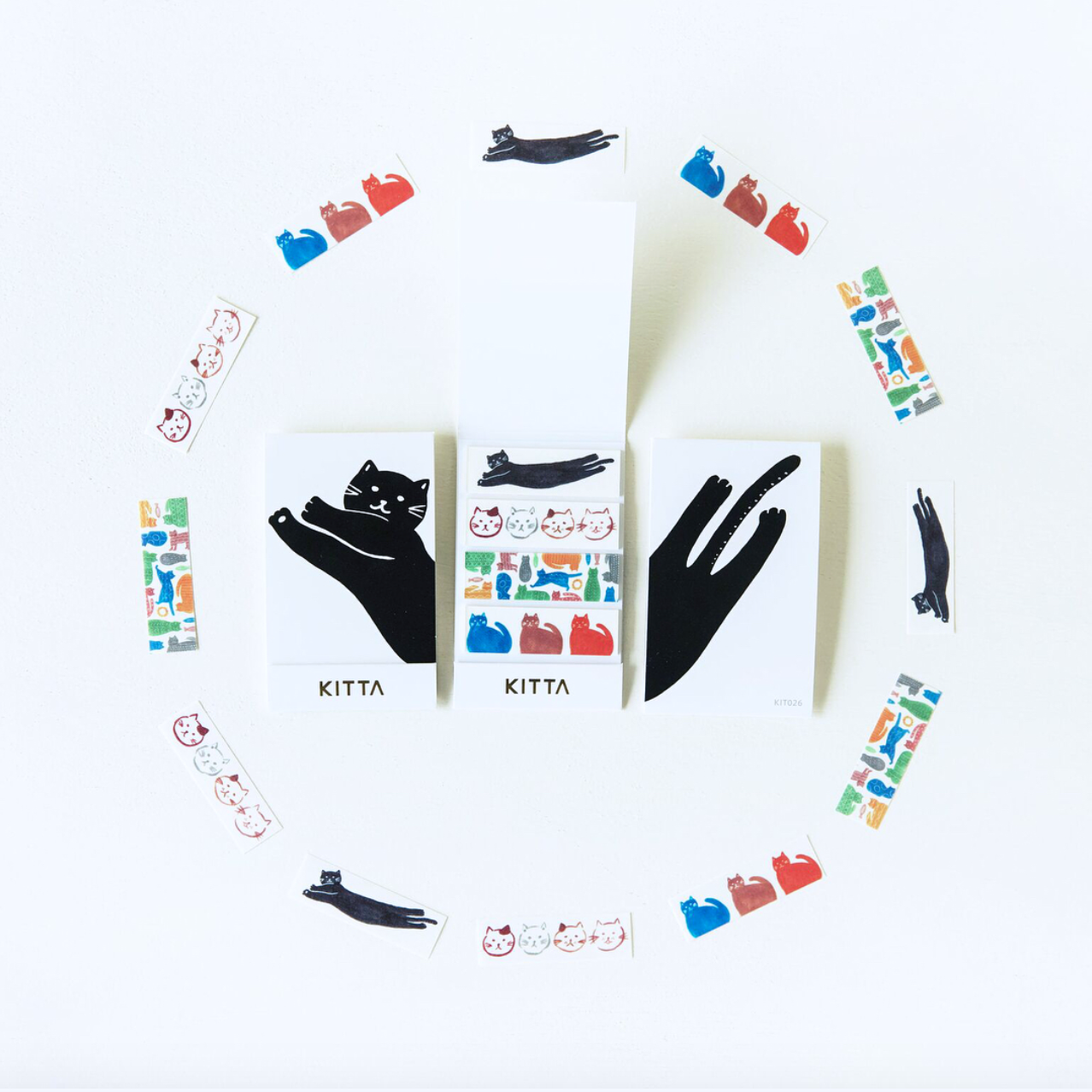 KITTA Tab Stickers - Cat